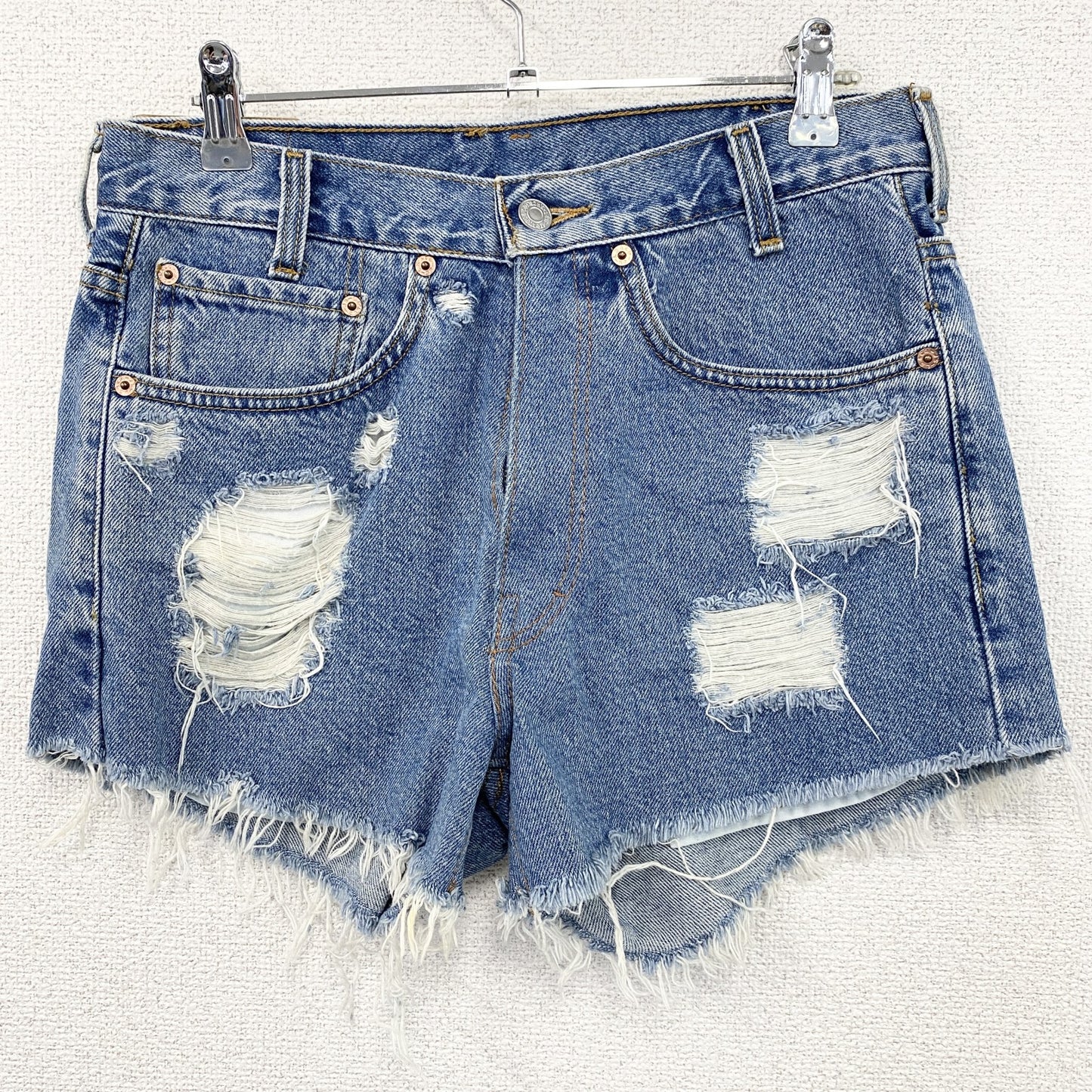 Levi's　リーバイス　ハーフパンツ/デニムショートパンツ　ジップフライ　インディゴ　W42サイズ