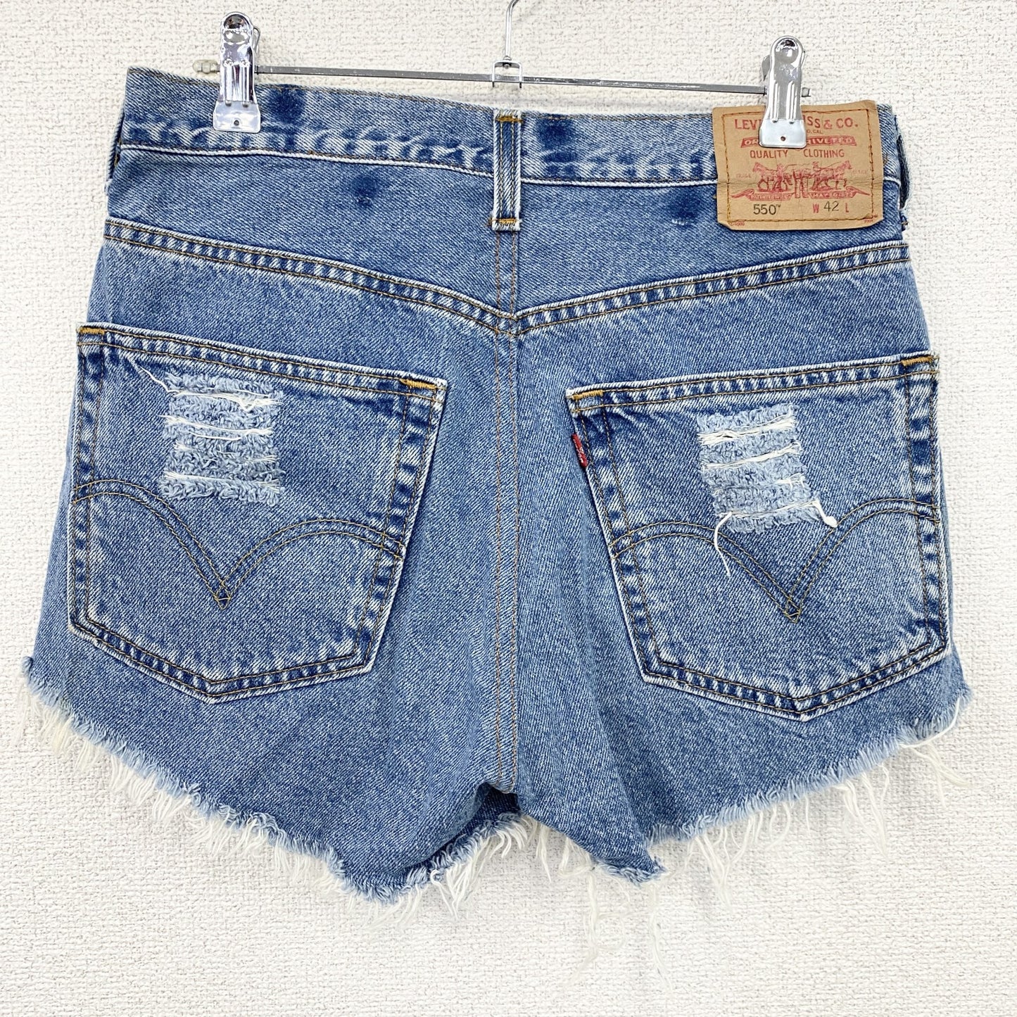 Levi's　リーバイス　ハーフパンツ/デニムショートパンツ　ジップフライ　インディゴ　W42サイズ