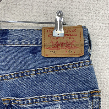 Levi's　リーバイス　ハーフパンツ/デニムショートパンツ　ジップフライ　インディゴ　W42サイズ