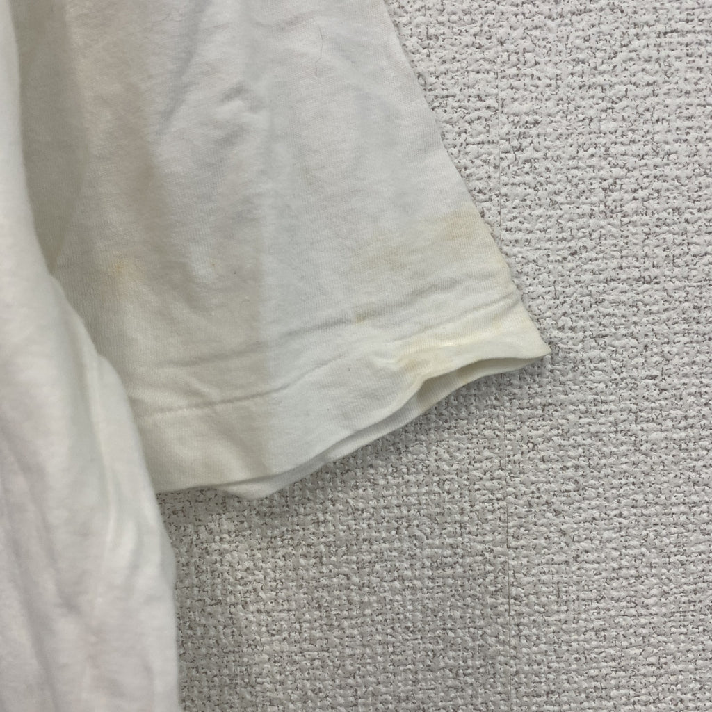 80s　PACCINO　パッチーノ　半袖プリントTシャツ　シングルステッチ　ヴィンテージ　白　ホワイト　