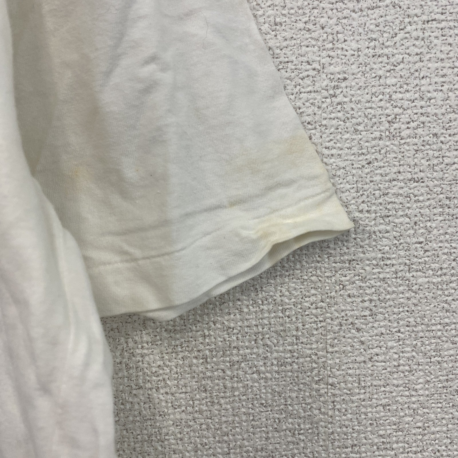 80s　PACCINO　パッチーノ　半袖プリントTシャツ　シングルステッチ　ヴィンテージ　白　ホワイト　