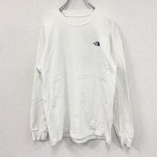 THE NORTH FACE　ザ・ノースフェイス　長袖Tシャツ/ロンT　白　ホワイト　Mサイズ