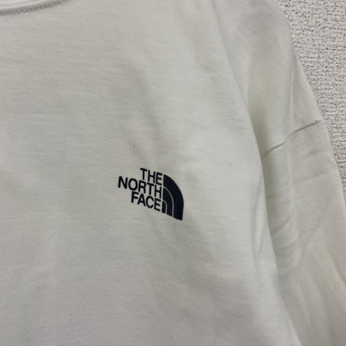THE NORTH FACE　ザ・ノースフェイス　長袖Tシャツ/ロンT　白　ホワイト　Mサイズ