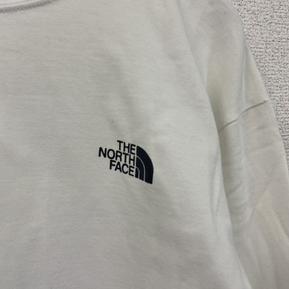 THE NORTH FACE　ザ・ノースフェイス　長袖Tシャツ/ロンT　白　ホワイト　Mサイズ