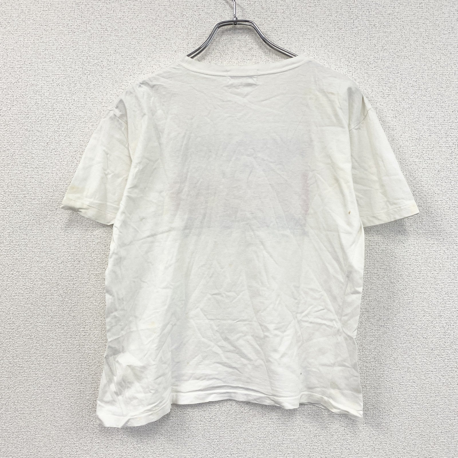 80s　PACCINO　パッチーノ　半袖プリントTシャツ　シングルステッチ　ヴィンテージ　白　ホワイト　