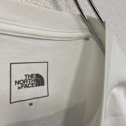 THE NORTH FACE　ザ・ノースフェイス　長袖Tシャツ/ロンT　白　ホワイト　Mサイズ