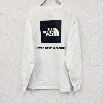 THE NORTH FACE　ザ・ノースフェイス　長袖Tシャツ/ロンT　白　ホワイト　Mサイズ