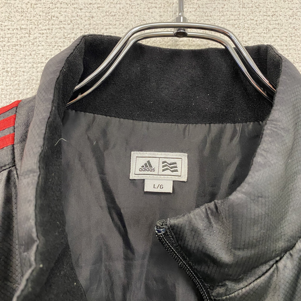 adidas golf　アディダスゴルフ　フルジップジャケット　中綿入り　パフォーマンスロゴ　黒　ブラック　Lサイズ