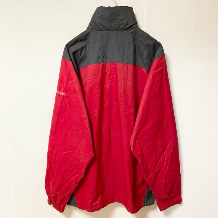 古着 used　Columbia　コロンビア　長袖ナイロンジャケット　MLB　カージナルス　ジップアップジャケット　Mサイズ