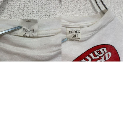 ～00s　VEDEX　半袖プリントTシャツ　バセット ハウンド　FAULER HUND　ホワイト　Mサイズ