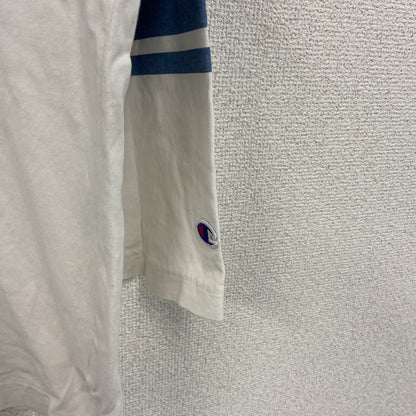 Champion　チャンピオン　長袖七分袖Tシャツ/ロンT　白　ホワイト　Mサイズ