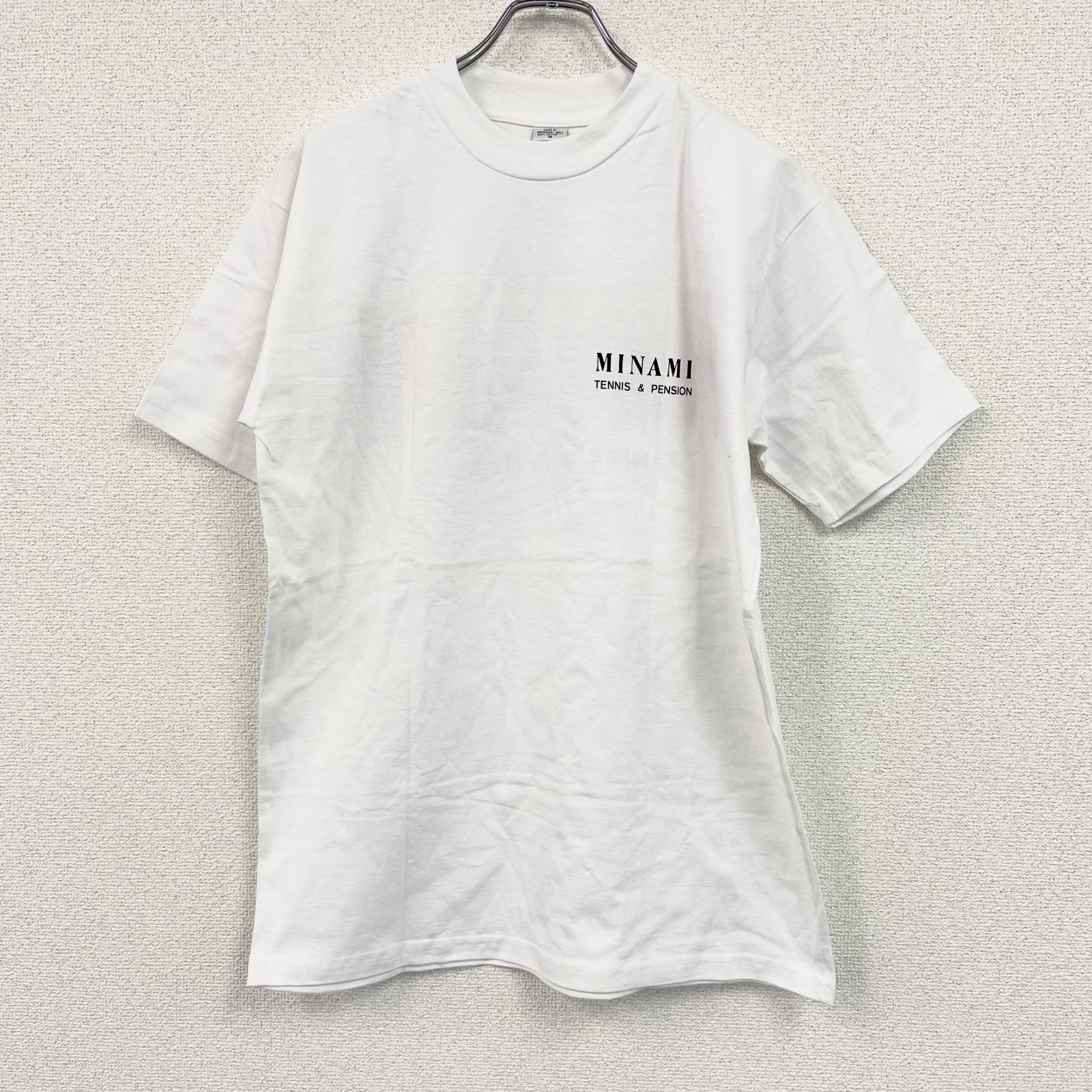TEAM MINAMI チームミナミ　半袖プリントTシャツ　白　ホワイト　Mサイズ