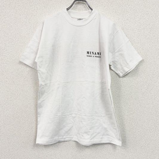 TEAM MINAMI チームミナミ　半袖プリントTシャツ　白　ホワイト　Mサイズ
