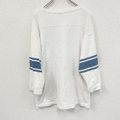 Champion　チャンピオン　長袖七分袖Tシャツ/ロンT　白　ホワイト　Mサイズ
