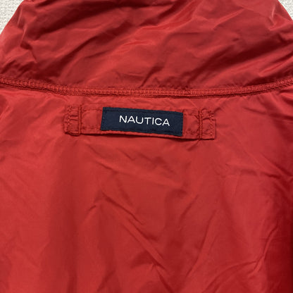 NAUTICA　ノーティカ　プルオーバー中綿ジャケット　赤　レッド　XLサイズ