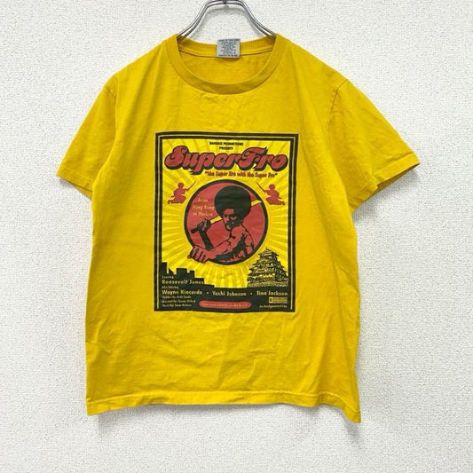 GILDAN　ギルダン　SuperFro　スーパーフロー　半袖Tシャツ　ムービーT　イエロー　Mサイズ