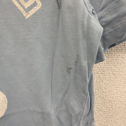 Polo Ralph Lauren　半袖プリントTシャツ　青　ブルー　Sサイズ