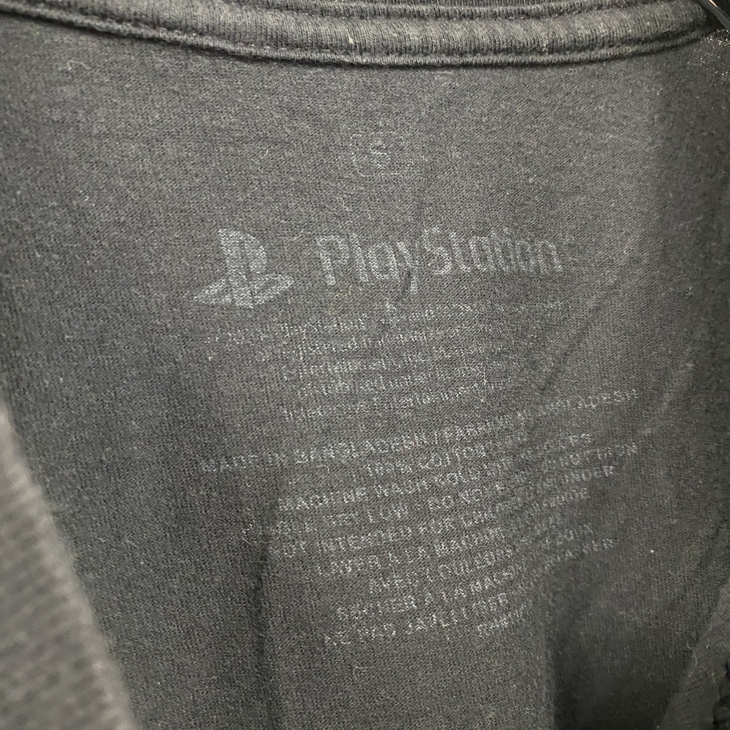 Play Station　半袖プリントTシャツ　黒　ブラック　Sサイズ
