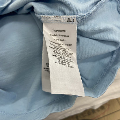 Polo Ralph Lauren　半袖プリントTシャツ　青　ブルー　Sサイズ