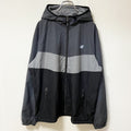 古着 used　New Balance ニューバランス　長袖ナイロンパーカー　ワンポイントプリント　ビックシルエット　XLサイズ