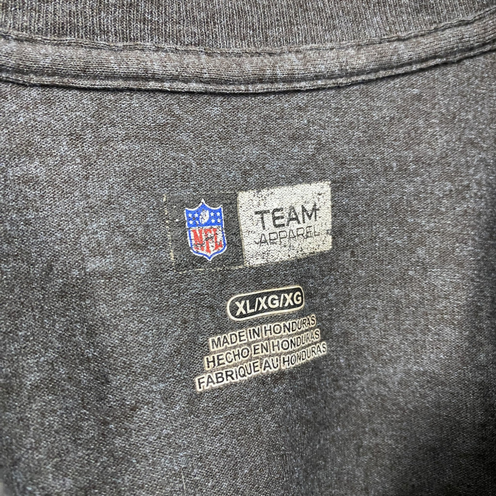 NFL TEAM APPAREL　半袖プリントTシャツ　灰色　グレー　XLサイズ