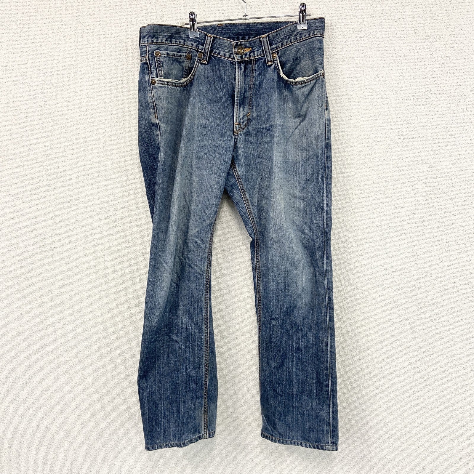 EDWIN　エドウィン　503　デニムパンツ/ジーンズ　縦落ち　ジップフライ　インディゴ　W34サイズ