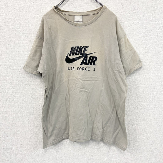 NIKE　ナイキ　半袖プリントTシャツ　ベージュ　Mサイズ