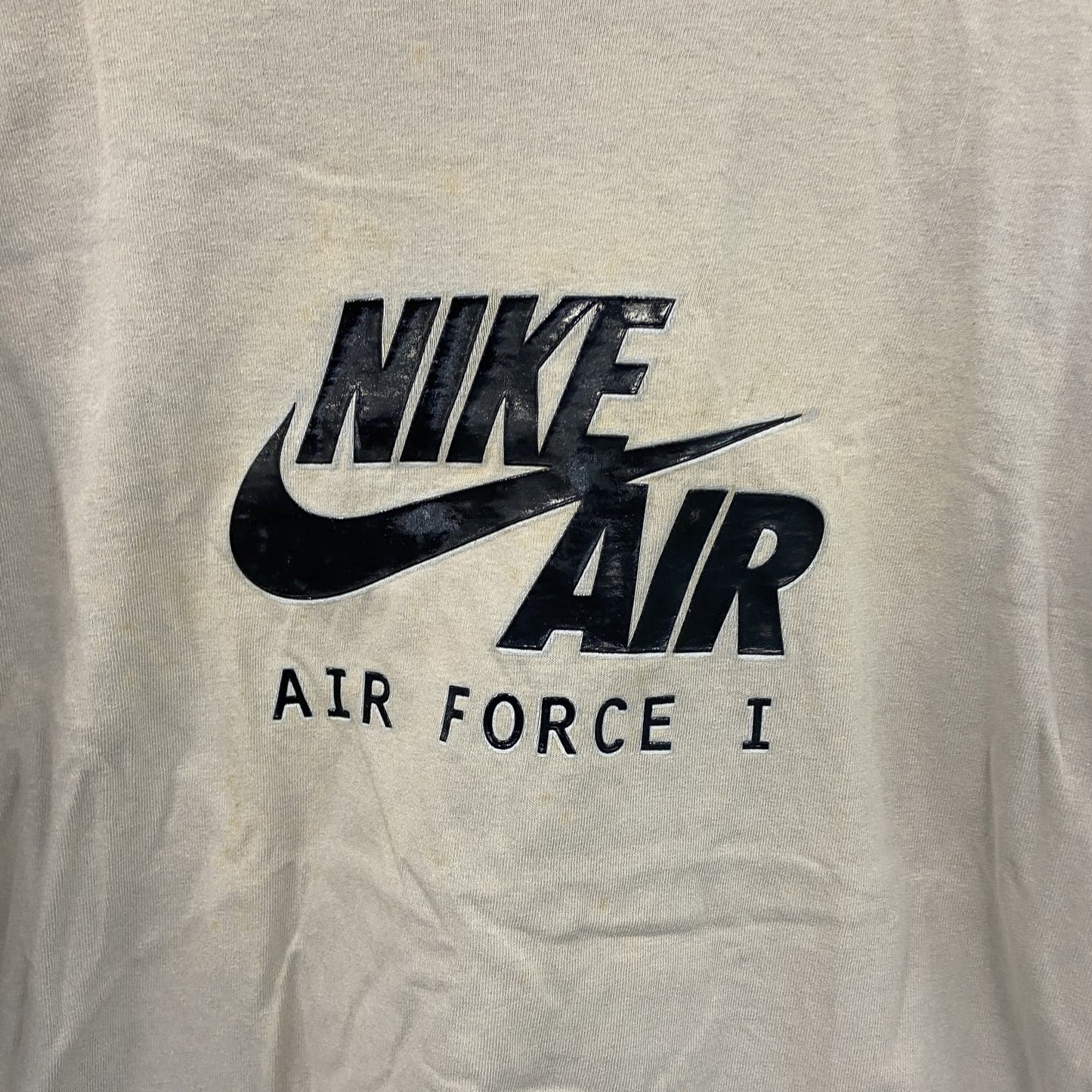 NIKE　ナイキ　半袖プリントTシャツ　ベージュ　Mサイズ