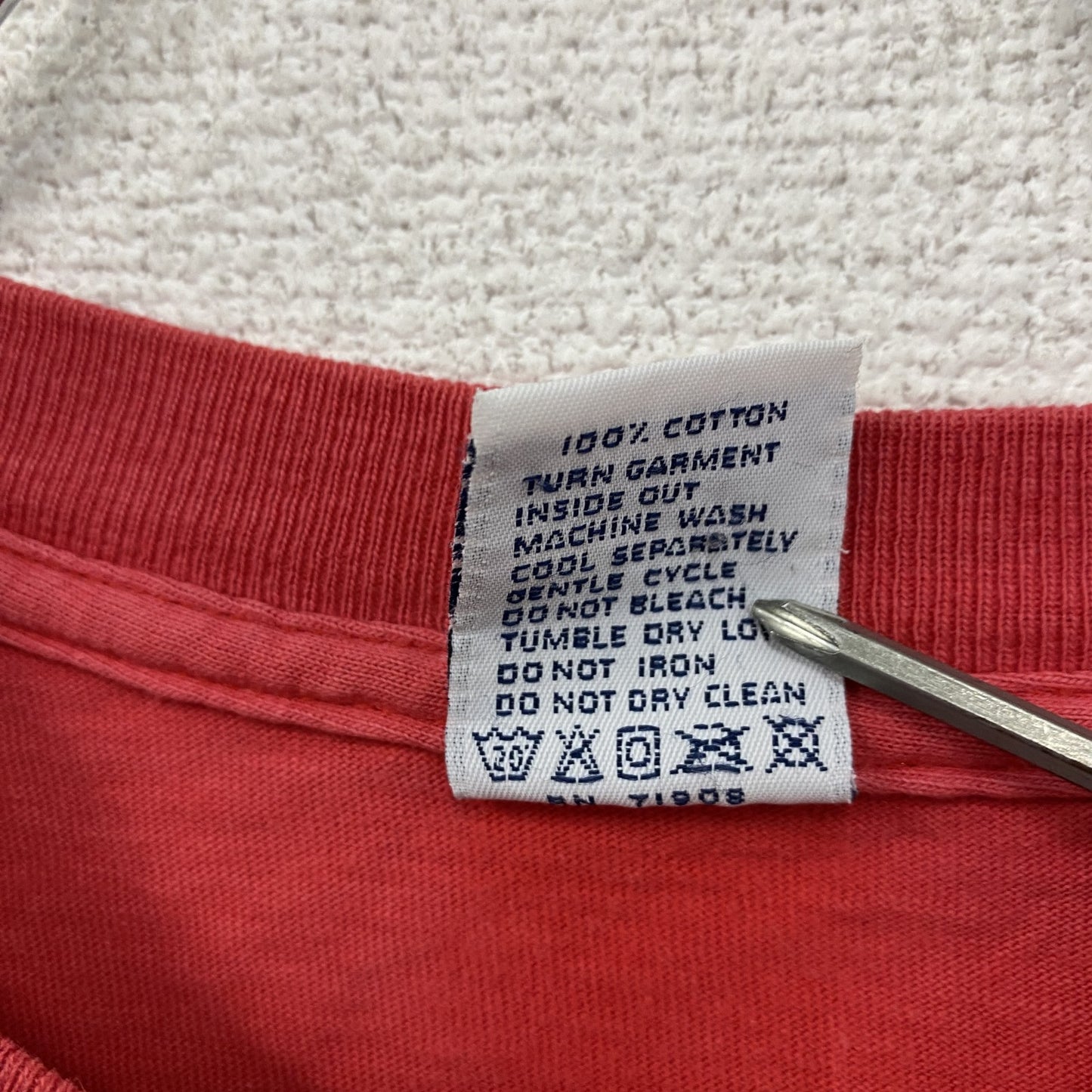 GALT SAND　ゴールトサンド　半袖プリントTシャツ　シングルステッチ　赤　レッド　Sサイズ　