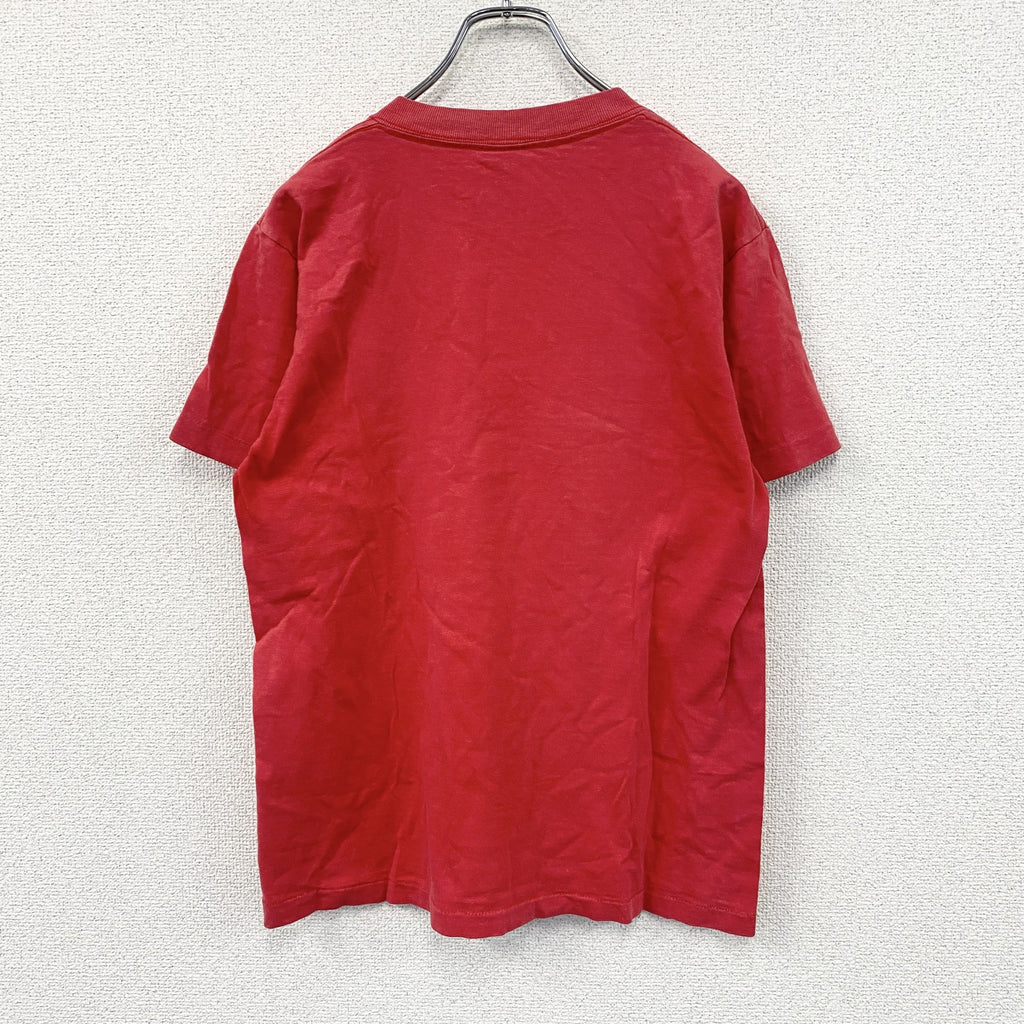 GALT SAND　ゴールトサンド　半袖プリントTシャツ　シングルステッチ　赤　レッド　Sサイズ　