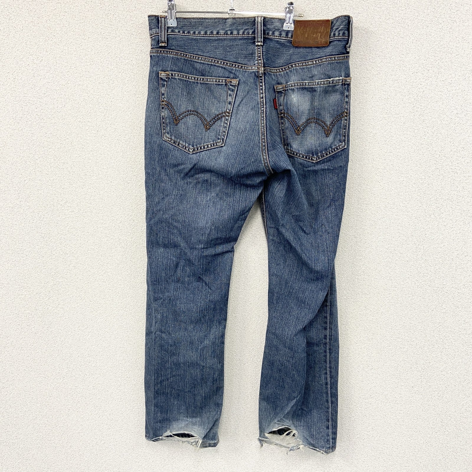 EDWIN　エドウィン　503　デニムパンツ/ジーンズ　縦落ち　ジップフライ　インディゴ　W34サイズ