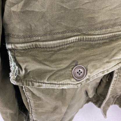 ABERCROMBIE&FITCH　アバクロ　WILCOX JAKCKET　ミリタリージャケット　ボアライナー　カーキ