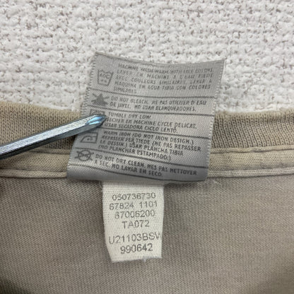 NIKE　ナイキ　半袖プリントTシャツ　ベージュ　Mサイズ