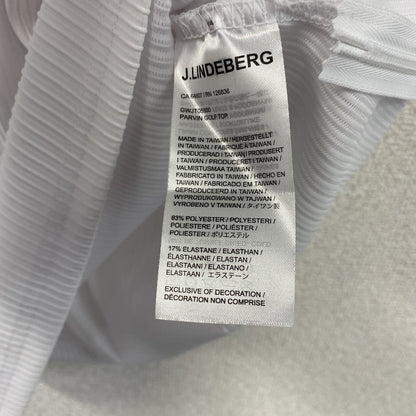 J.LINDEBERG　ジェイリンドバーグ　半袖Tシャツ　白　ホワイト　Mサイズ