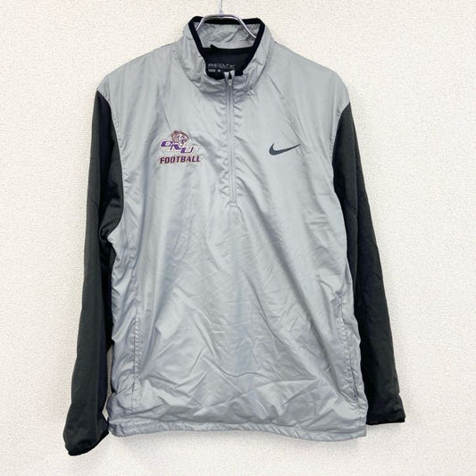NIKE GOLF　ナイキゴルフ　プルオーバージャケット　ハーフジップ　灰色　グレー　バイカラー　Lサイズ