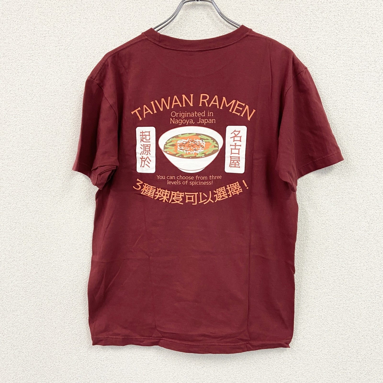 Print star　プリントスター　半袖プリントTシャツ　赤　レッド　Lサイズ