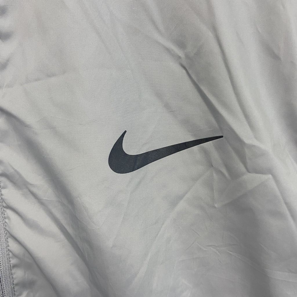 NIKE GOLF　ナイキゴルフ　プルオーバージャケット　ハーフジップ　灰色　グレー　バイカラー　Lサイズ