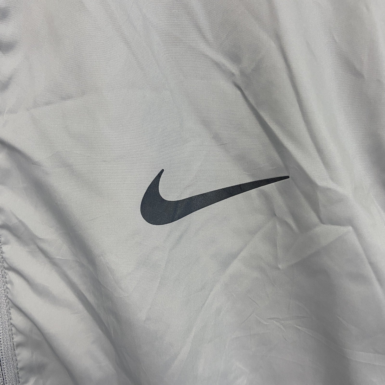 NIKE GOLF　ナイキゴルフ　プルオーバージャケット　ハーフジップ　灰色　グレー　バイカラー　Lサイズ