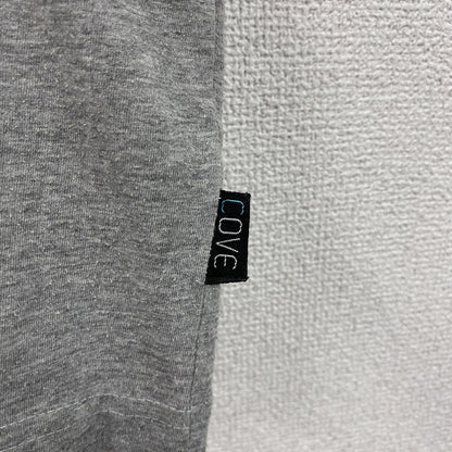 COVE　半袖プリントTシャツ　シャム文字　タイ　タイ文字　灰色　グレー