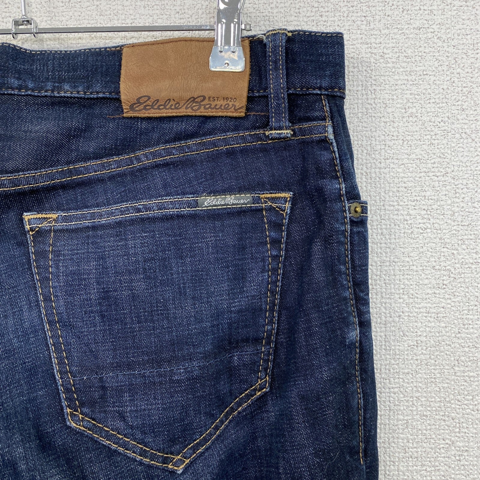 Eddie Bauer　エディーバウアー　デニムパンツ/ジーンズ　ジップフライ　インディゴ　W35サイズ