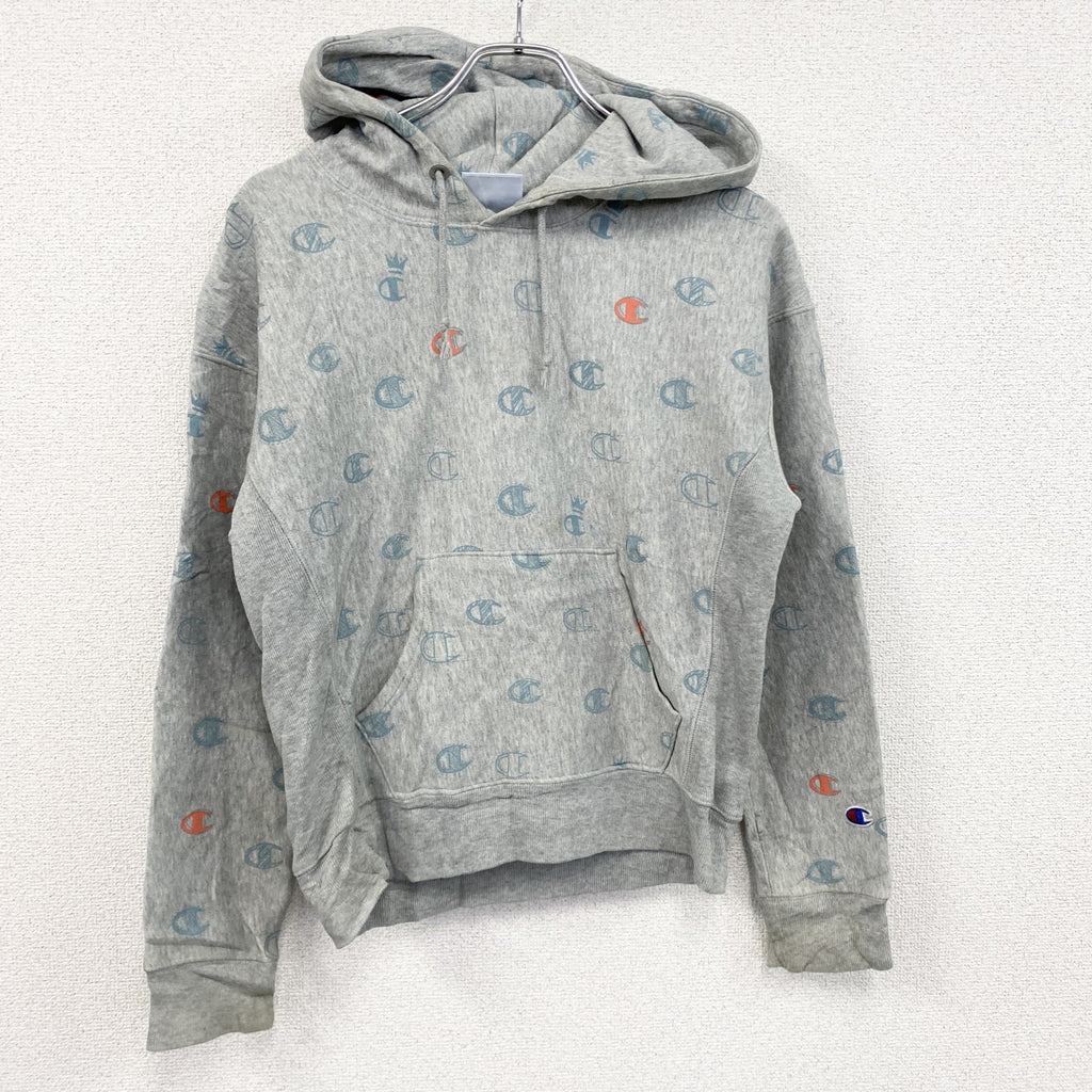 Champion　チャンピオン　リバースウィーブ　スウェットパーカー/フーディー　灰色　グレー　Sサイズ