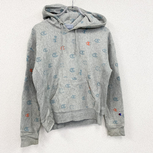 Champion　チャンピオン　リバースウィーブ　スウェットパーカー/フーディー　灰色　グレー　Sサイズ