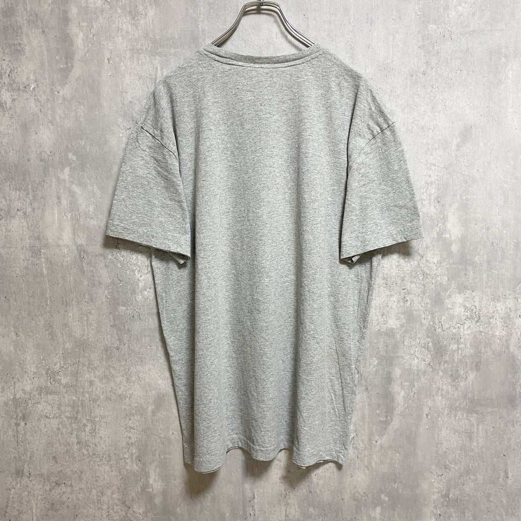 古着 used　Disney　ディズニー　半袖プリントTシャツ　グレー　Mickey　ミッキー　クルーネック　オーバーサイズ