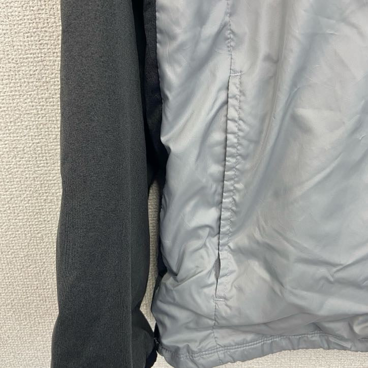 NIKE GOLF　ナイキゴルフ　プルオーバージャケット　ハーフジップ　灰色　グレー　バイカラー　Lサイズ