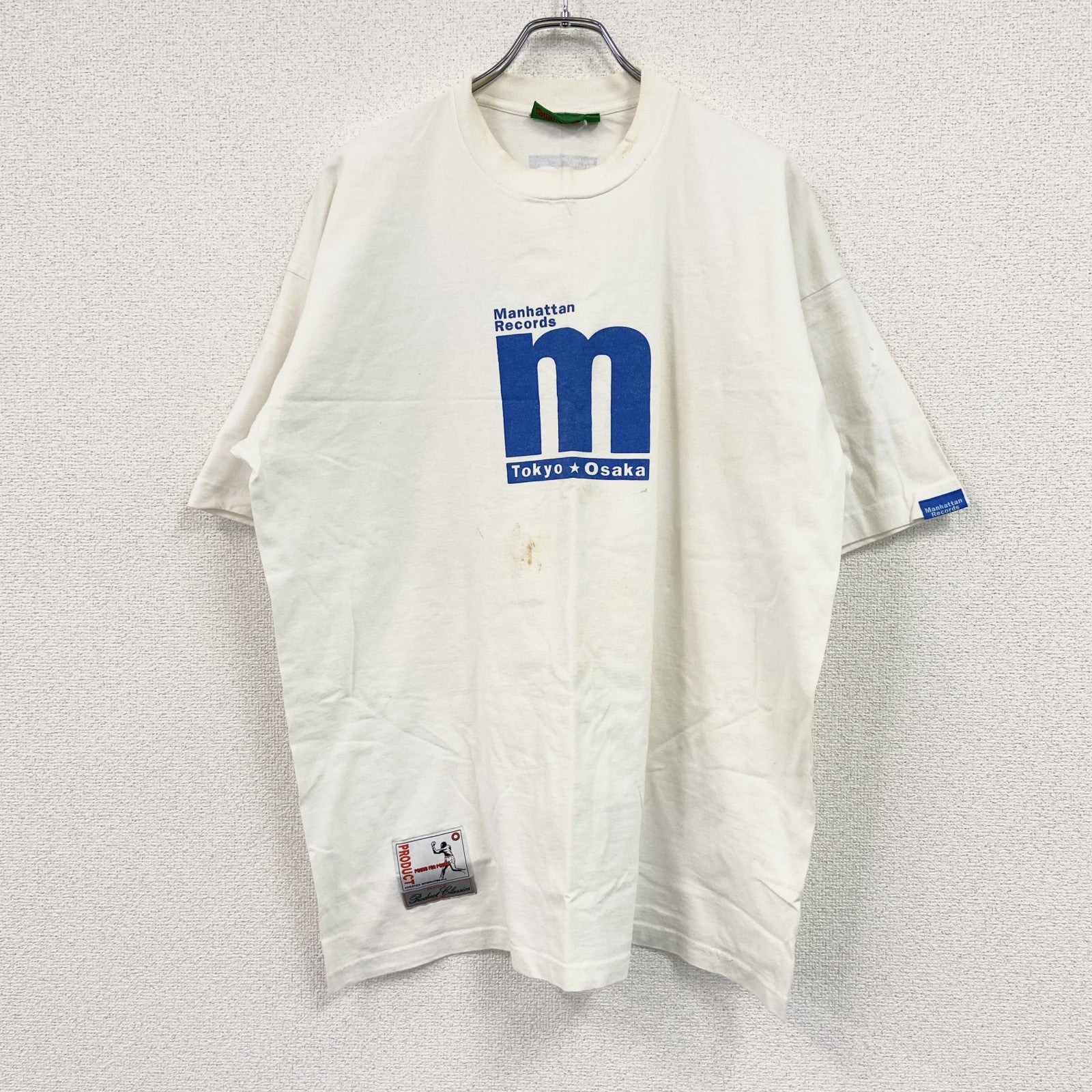 Product　プロダクト　半袖プリントTシャツ　白　ホワイト　XXLサイズ