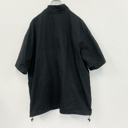～00s　airwalk　エアウォーク　半袖シャツジャケット　サイドポケット　黒　ブラック　XLサイズ