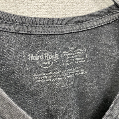 Hard Rock CAFE　ハードロックカフェ　半袖プリントTシャツ　灰色　グレー　Sサイズ