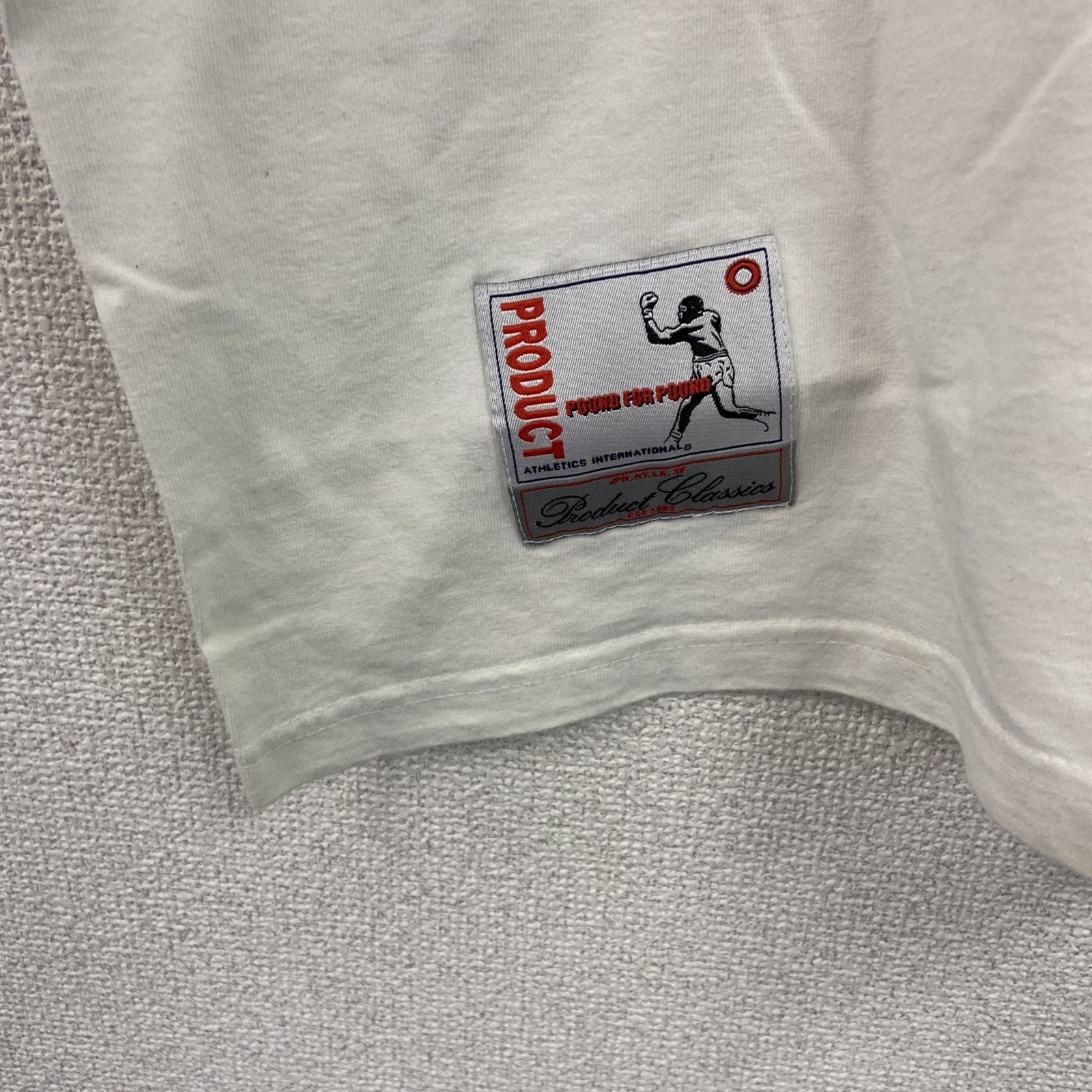 Product　プロダクト　半袖プリントTシャツ　白　ホワイト　XXLサイズ