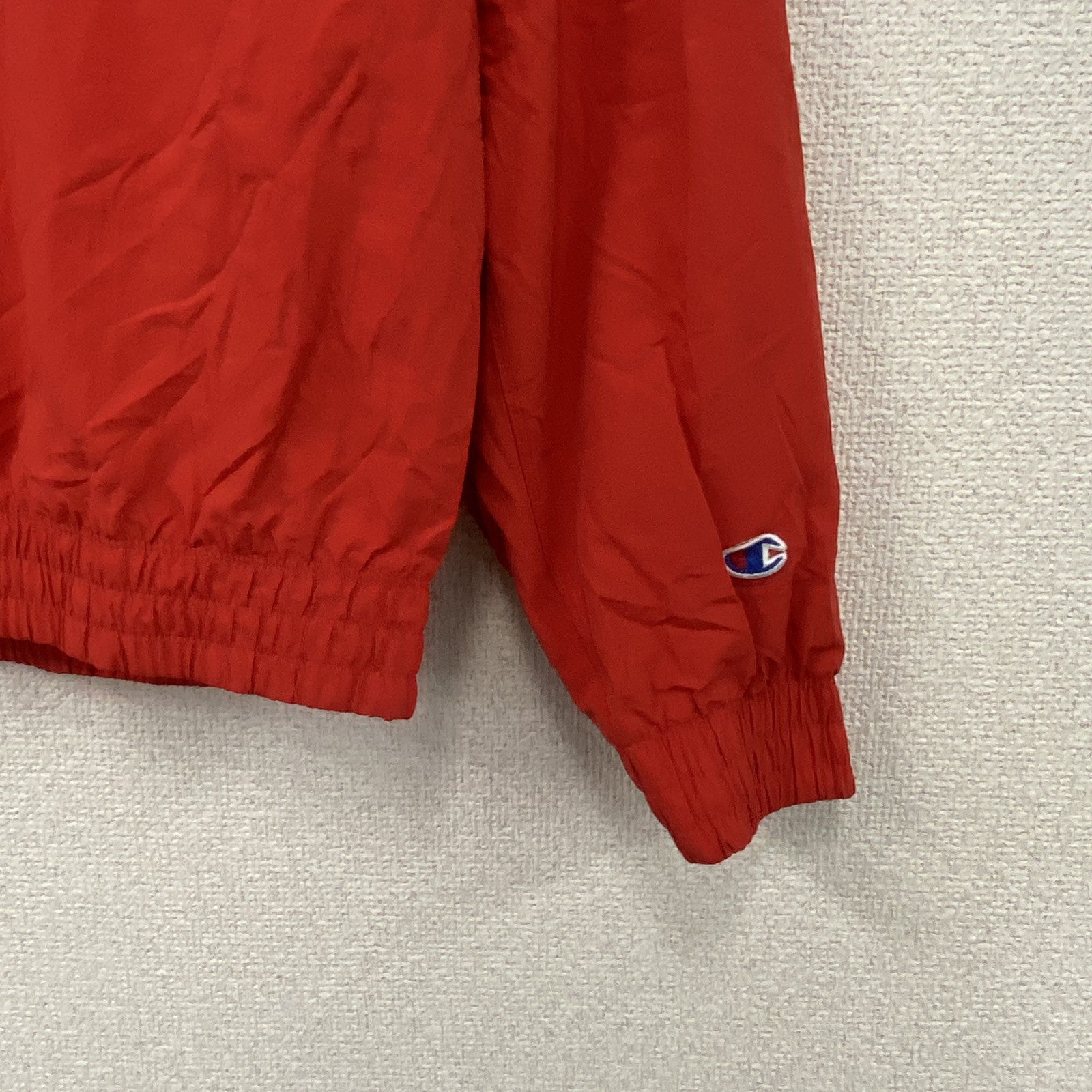 Champion　チャンピオン　プルオーバージャケット　赤　レッド　Mサイズ