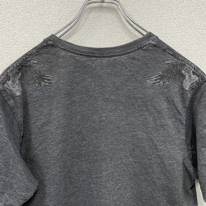 Hard Rock CAFE　ハードロックカフェ　半袖プリントTシャツ　灰色　グレー　Sサイズ